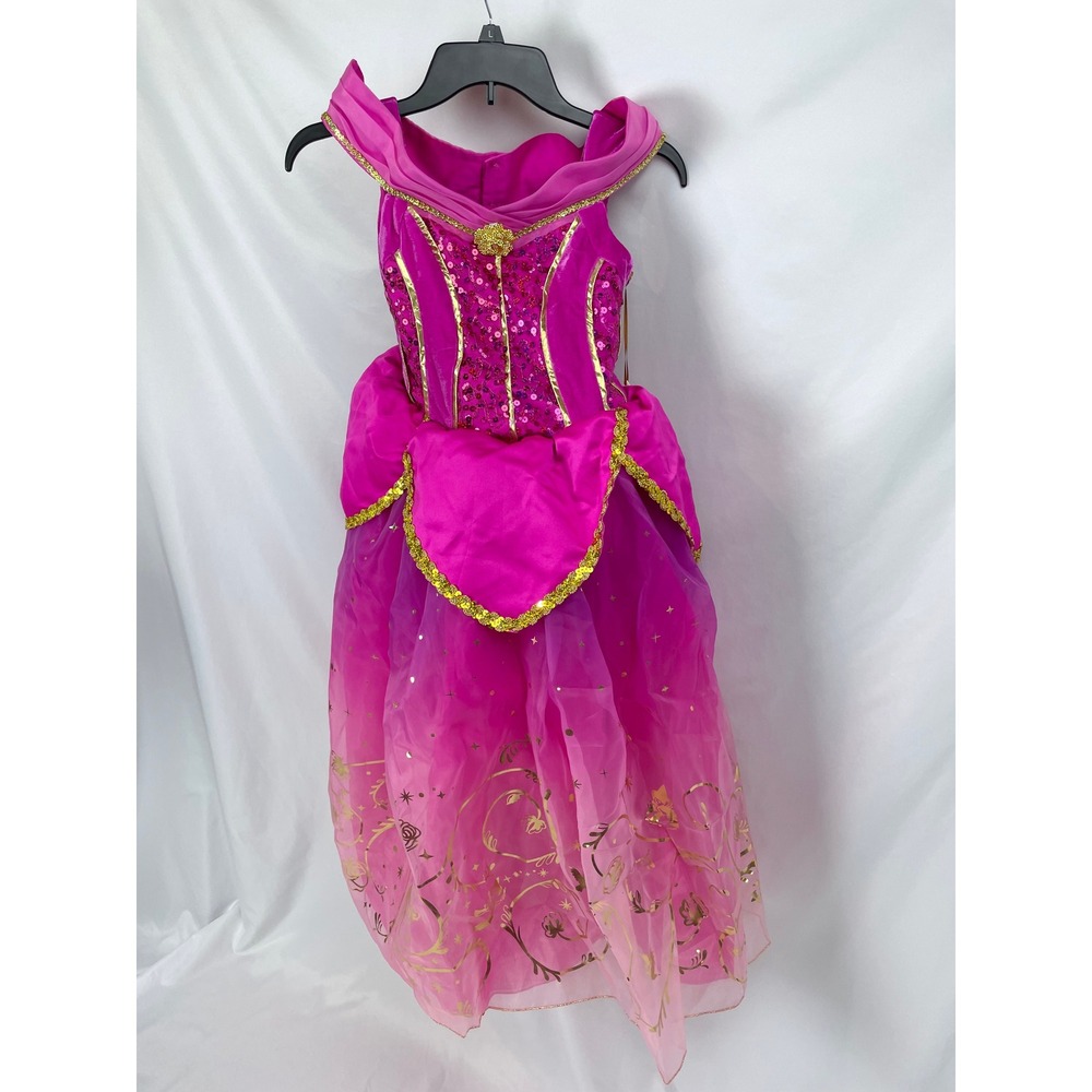Disney Designer Collection Girl 9/10 Princess Aurora Sleeping Beauty Costume NWT